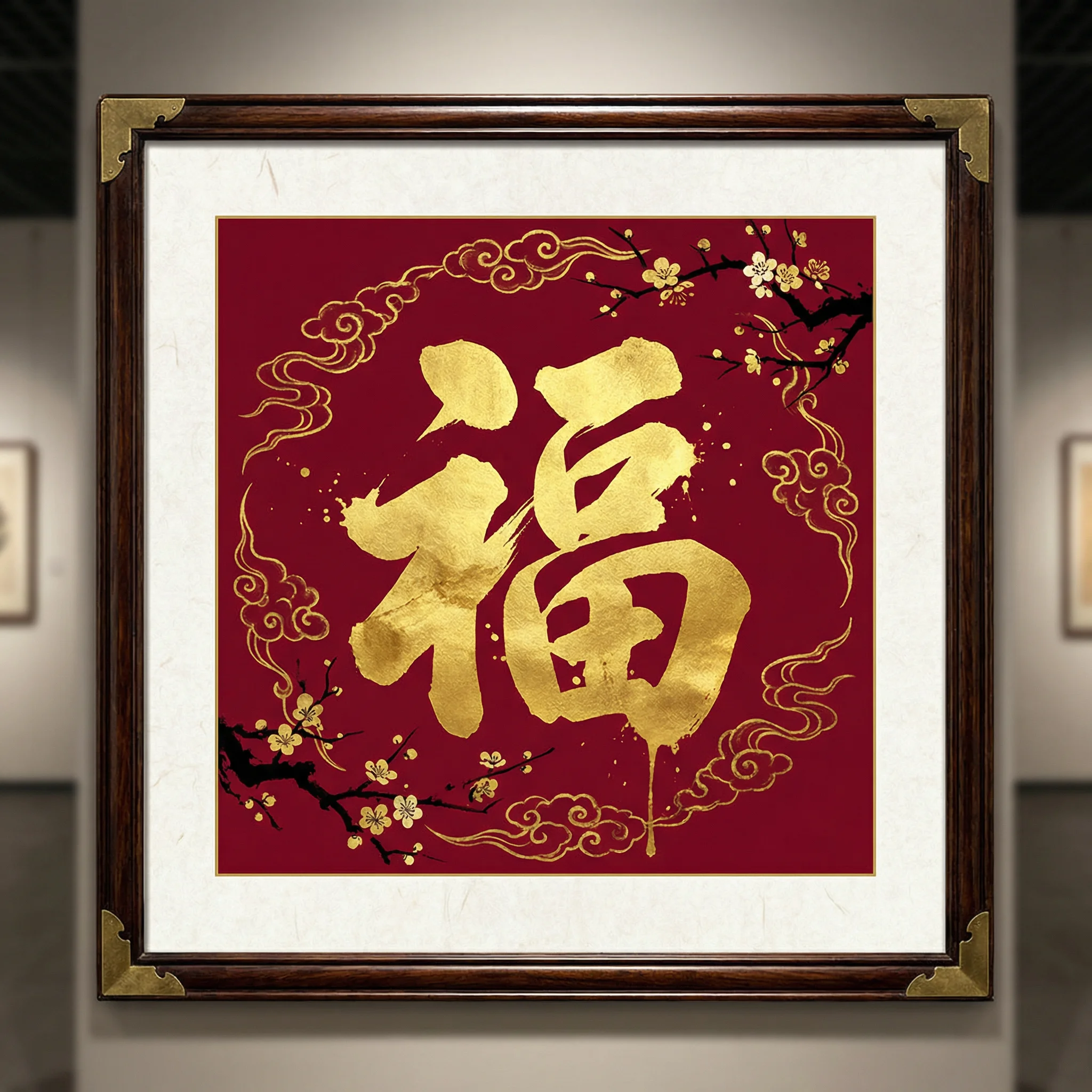 历代名家书法福字作品 - 澳门体彩